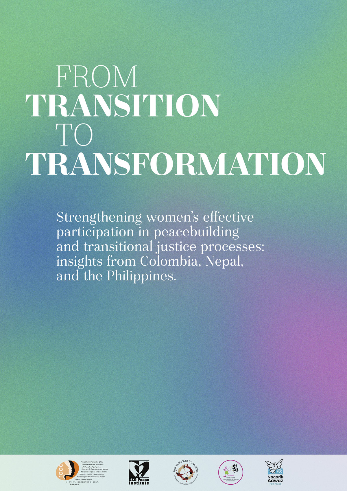 Cover der Publikation From Transition to Transformation